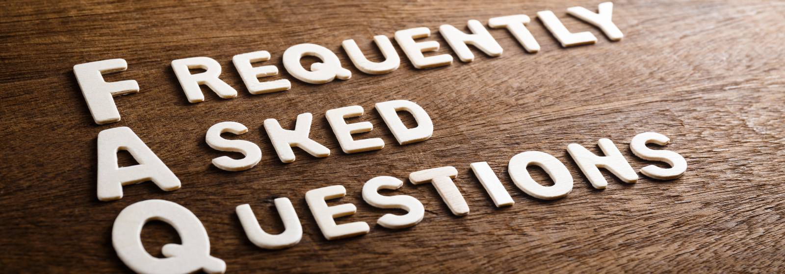 Information and question marks concept for FAQ page